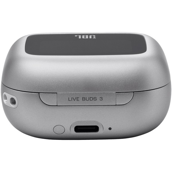 JBL Live Buds 3, True wireless, Bluetooth, In-ear, Microfon, Noise cancelling, Silver