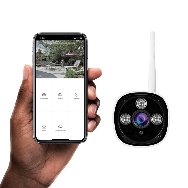 Hombli Pro Smart Outdoor Camera White