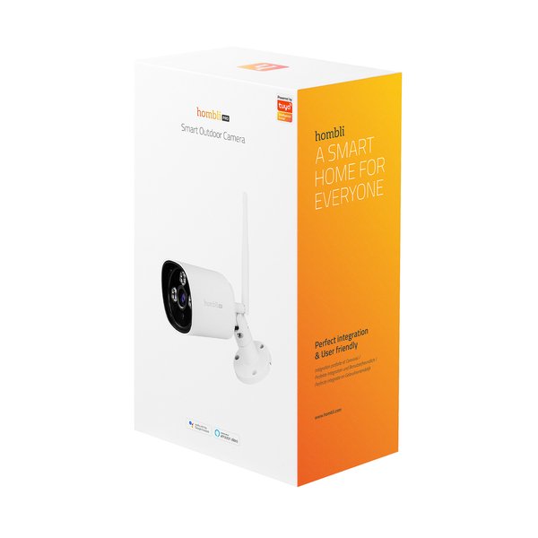 Hombli Pro Smart Outdoor Camera White