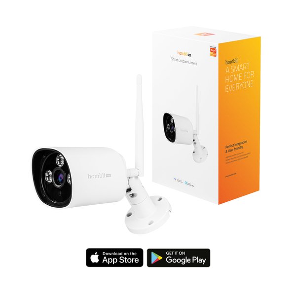 Hombli Pro Smart Outdoor Camera White