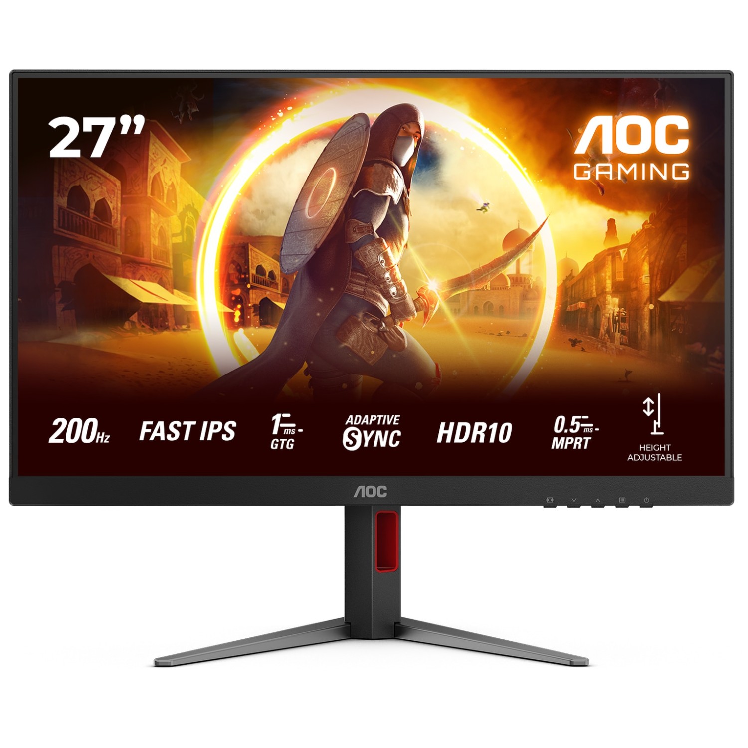 Monitor AOC 27G4HA 27" DP 2xHDMI 200Hz Black