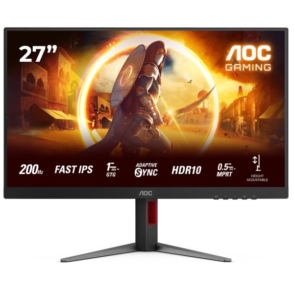 Monitor AOC 27G4HA 27" DP 2xHDMI 200Hz Black