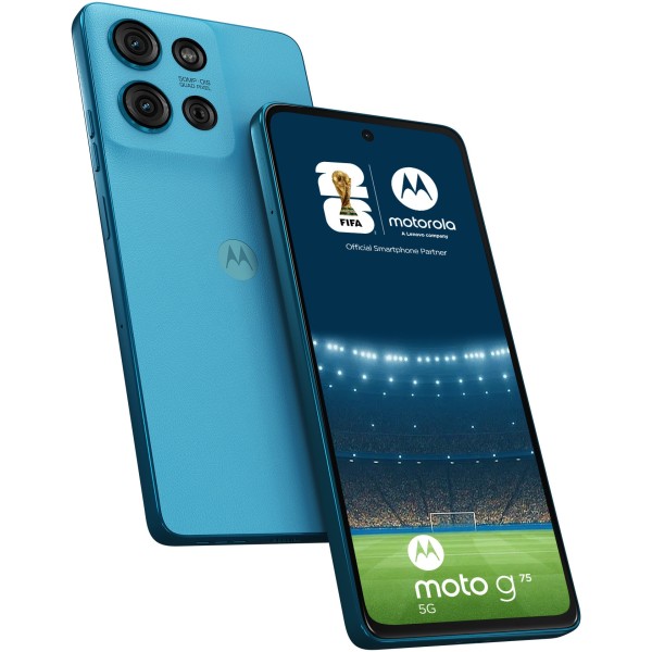 Telefon Motorola Moto G75 5G 8GB RAM 256GB Aqua Blue