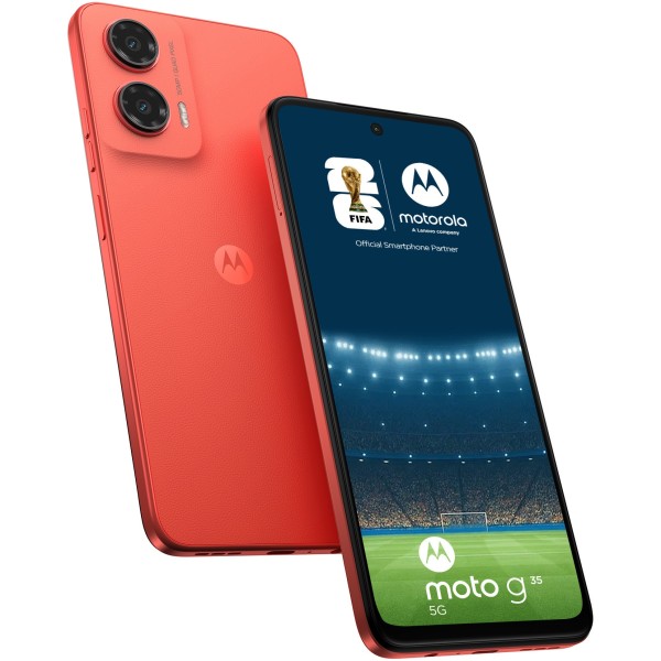 Telefon Motorola Moto G35 5G 4GB RAM 128GB Guava Red