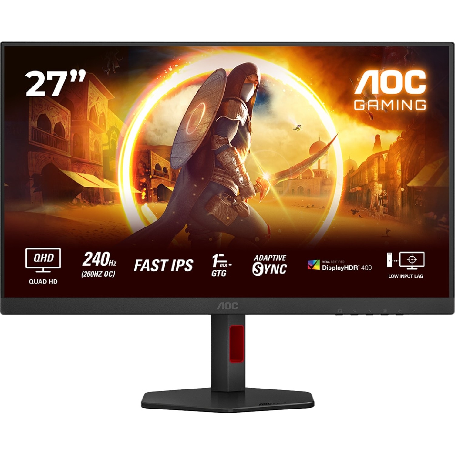 Monitor AOC Q27G4ZR 27'' IPS QHD 240Hz Black