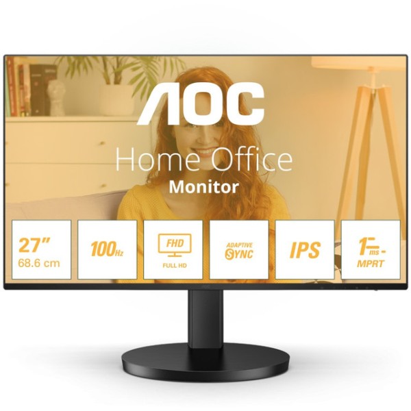 Monitor AOC Q27B35E 27" QHD 75Hz Black